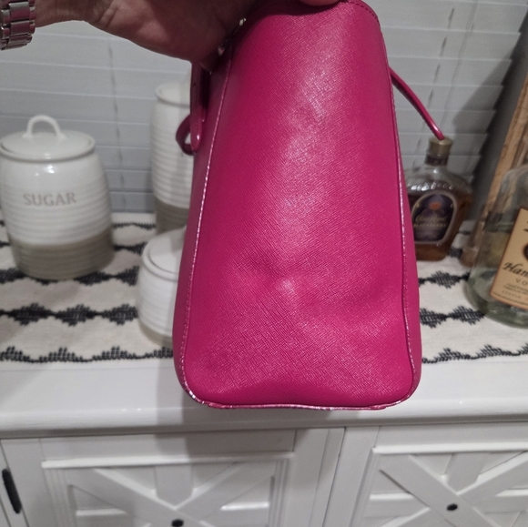 Tory Burch Pink Leather Tote Bag - Picture 12 of 12